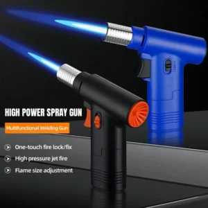 New High Temperature Direct Spray Gun Ignition Gun Household Baking Barbecue Lighter Inflatable Direct Spray Gun Welding Gun