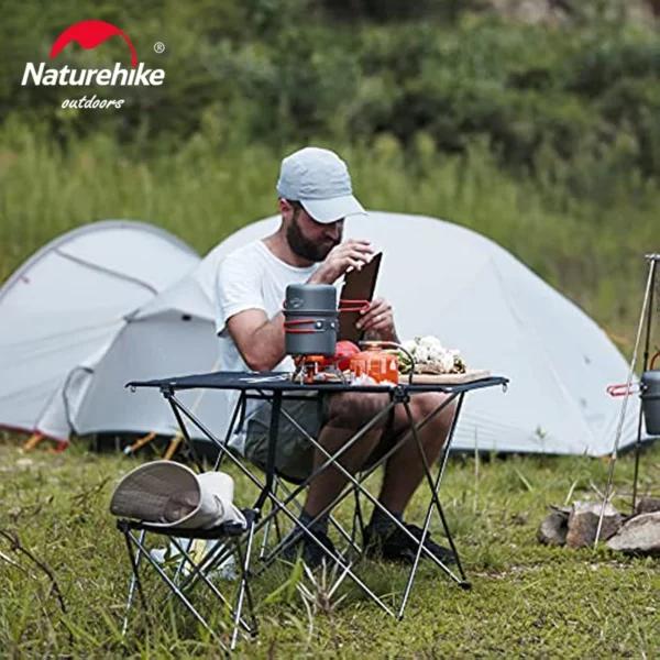 Naturehike Camping Cooking Set Outdoor Picnic Camping Pot Ultralight Portable Picnic Cookware 2-3 Person Hiking Non Stick Pots - Image 6